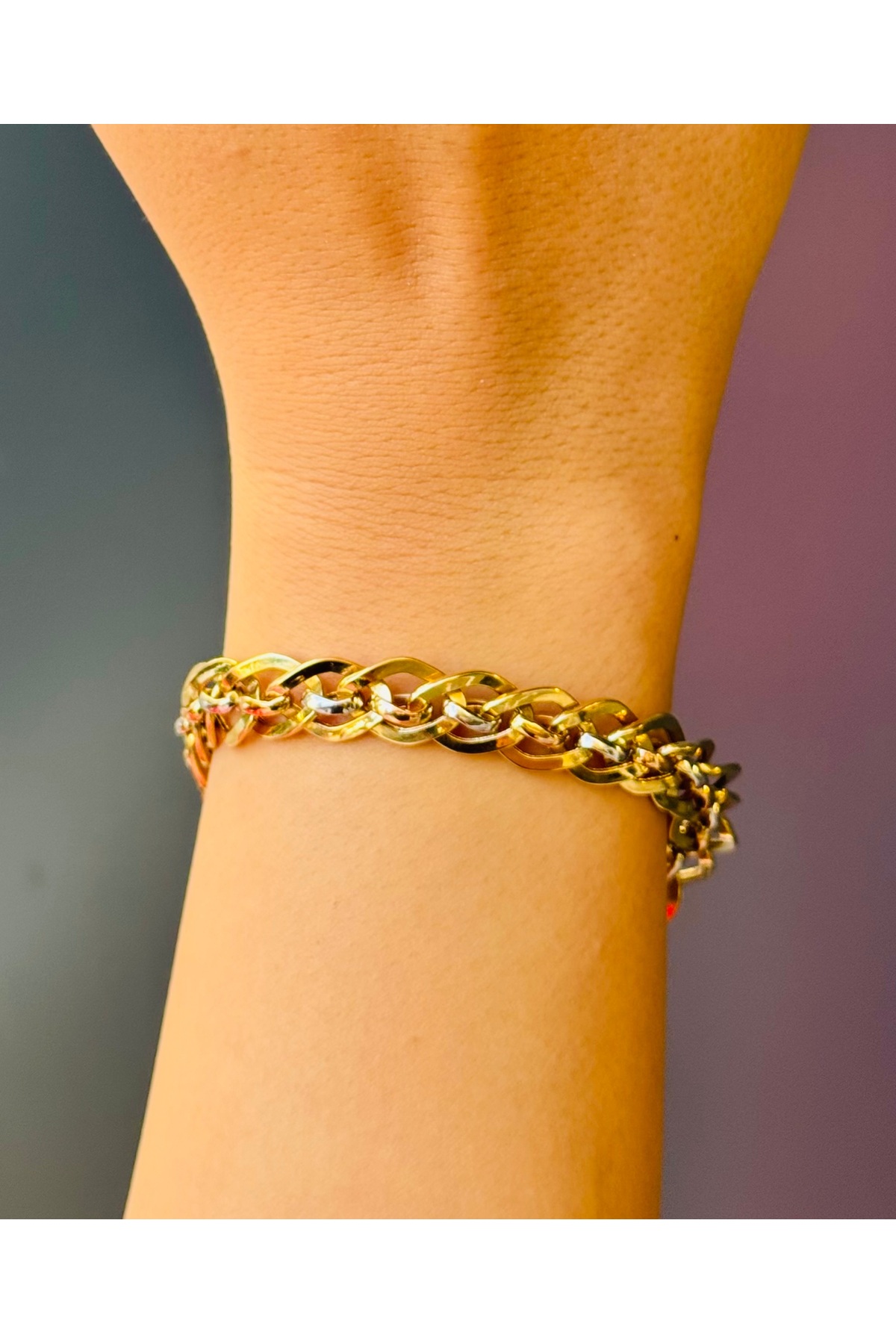 14 Ayar Altın Gurmet Sarmaşık Bileklik