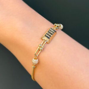 14 Ayar Altın Külçe bileklik