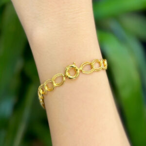 14 Ayar Altın Samanyolu Bileklik