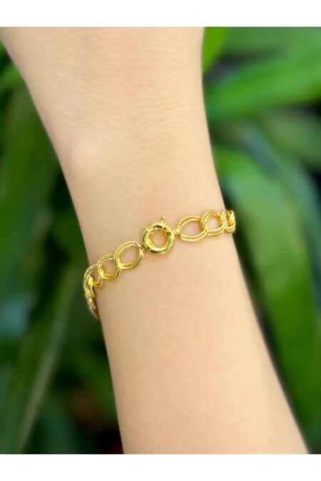 14 Ayar Altın Samanyolu Bileklik