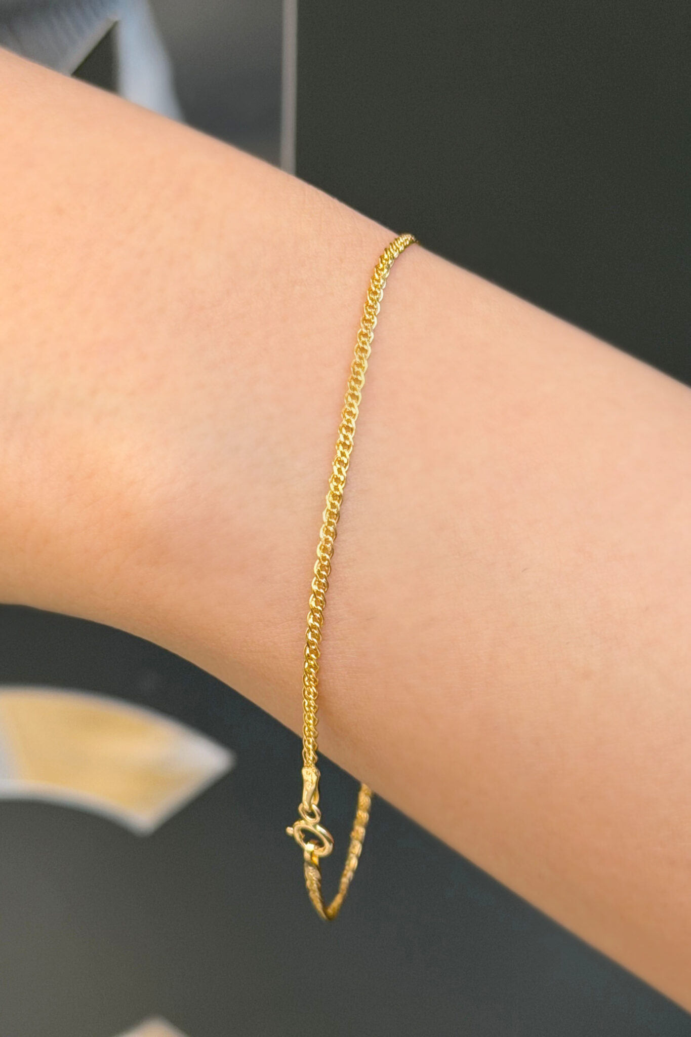 14 Ayar Altın Nonna Bileklik