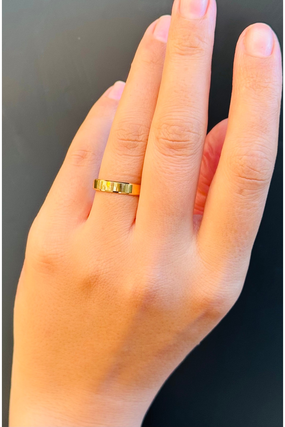 14 Ayar Altın Lazer Kesim Alyans