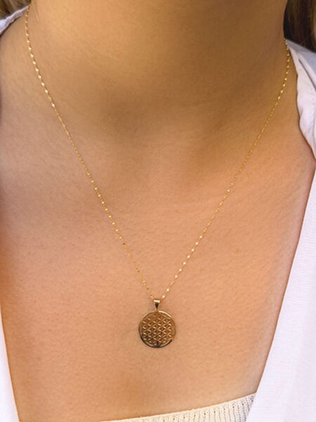 14 Ayar Altın Yaşam Ağacı Kolye