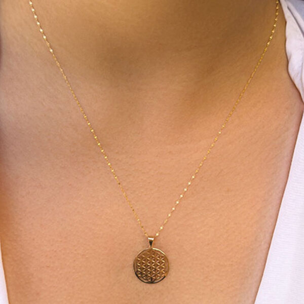 14 Ayar Altın Yaşam Ağacı Kolye